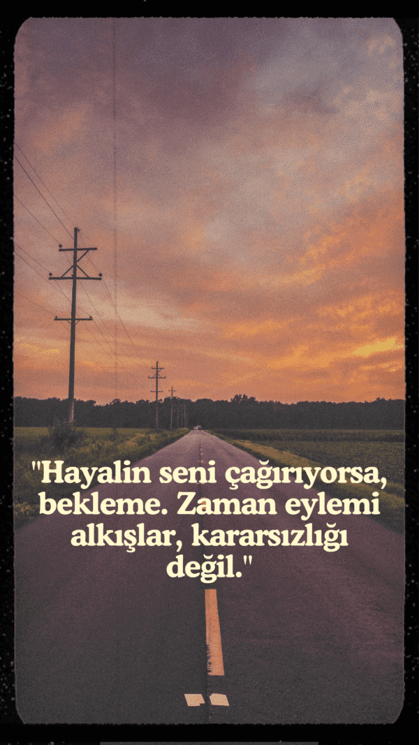 Motivasyon Temalı Instagram Reels Şablonu – Günlük İlham Serisi