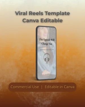 Viral Reels Marketing Canva Template — Commercial Use License