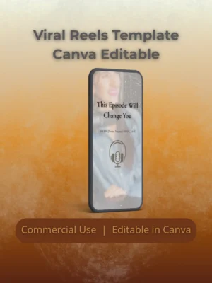 Viral Reels Marketing Canva Template — Commercial Use License