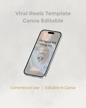 Viral Reels Marketing Canva Template — Commercial Use License