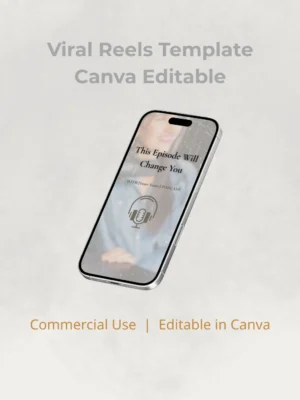 Viral Reels Marketing Canva Template — Commercial Use License