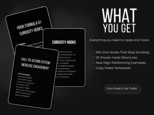 Viral Faceless Content Guide – 100 Viral Hooks, Storytelling & CTA System (TikTok, Reels, Shorts)